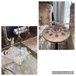 Vintage Antique doilies: A Set of 2